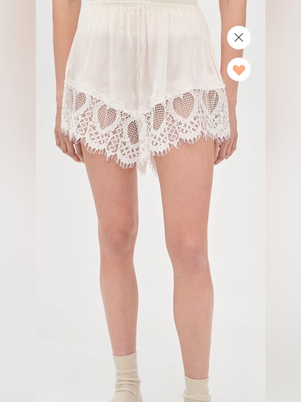 NWT Free people Sweet Love Boxers Size Large